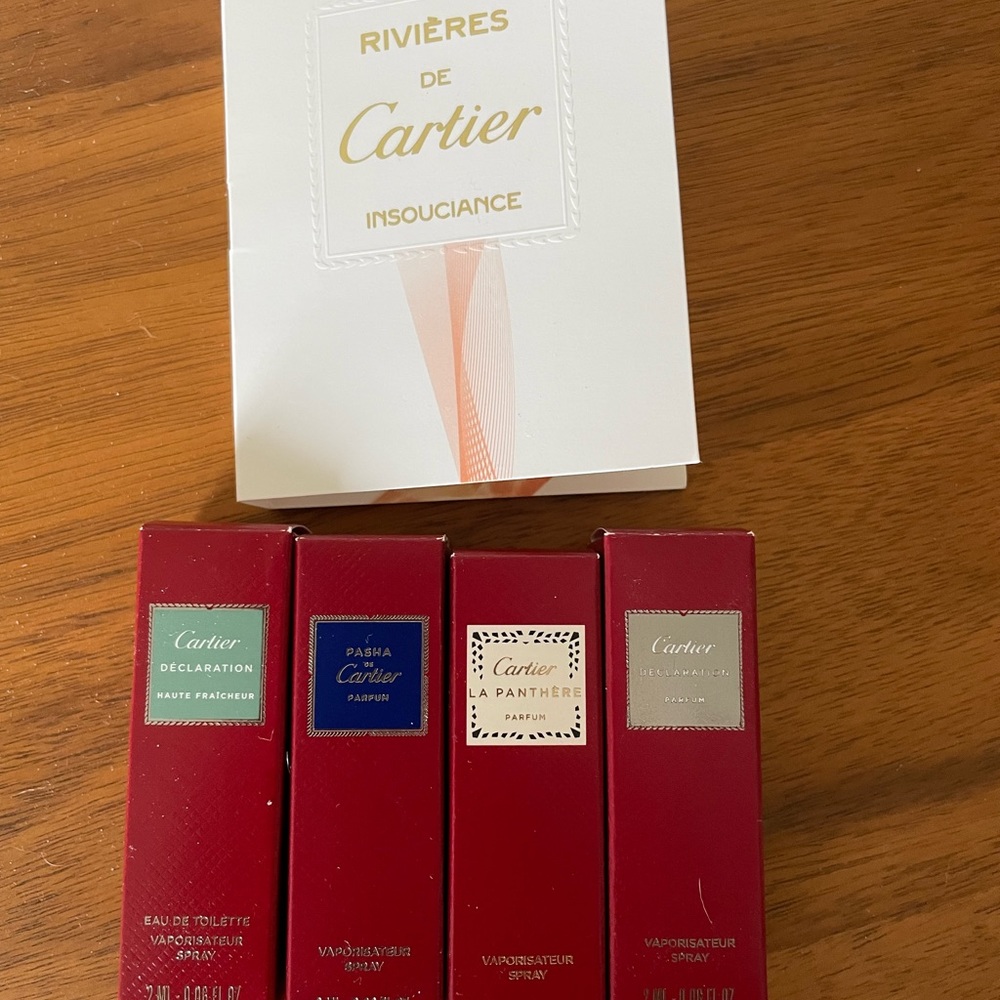 Deluxe Cartier Fragrance Samples